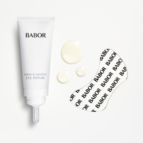 Babor Skinovage-Moisture Instant Fresh & Smooth Eye Serum + Patches (2 pieces)